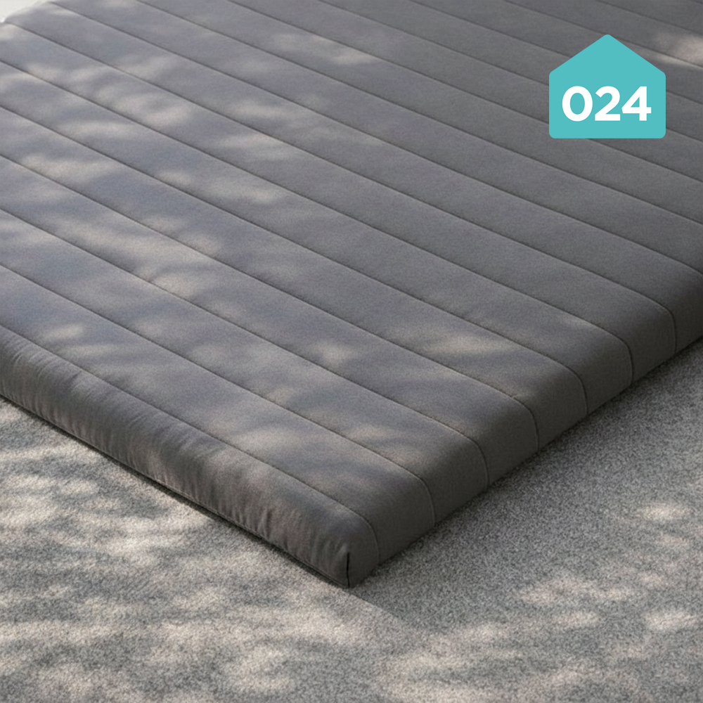 024홈 국민토퍼 매트리스 푹신한 접이식 손님용 바닥 침대 토퍼 5cm 멀티싱글