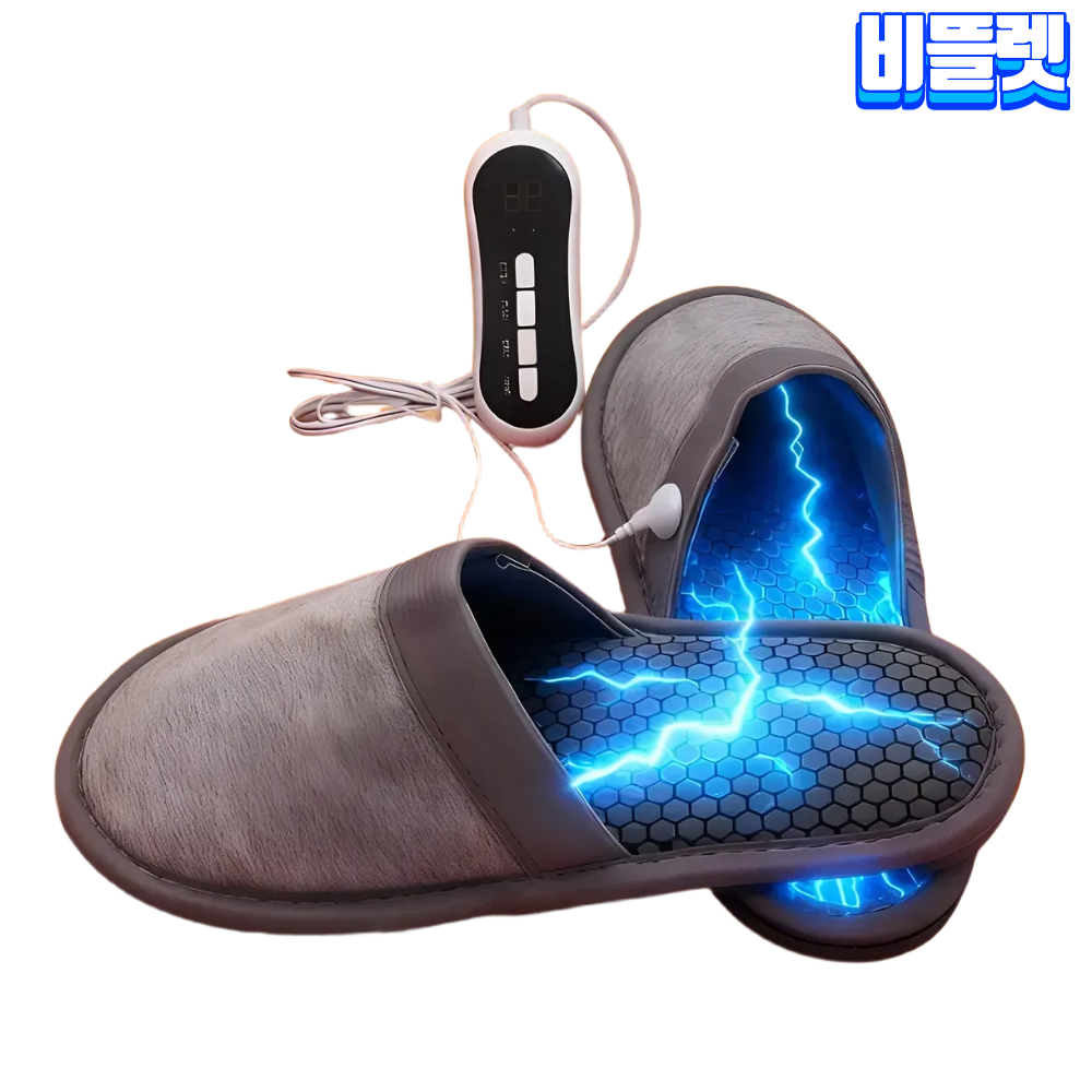 비뜰렛 슬리퍼형 발바닥마사지기 저주파발마시지기 자동 전기 경락 - 상품 이미지