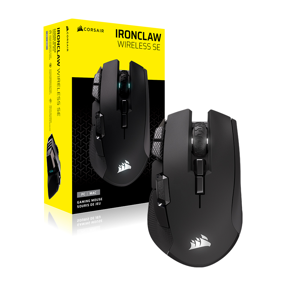 커세어 아이언클로 RGB SE 무선 게이밍 마우스 이미지 6