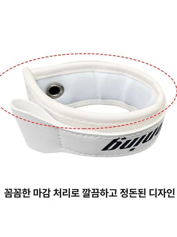 복싱 장갑 스트랩 밴드 샌드백 연습 라텍스 남녀공용 화이트 - 상세 이미지 4