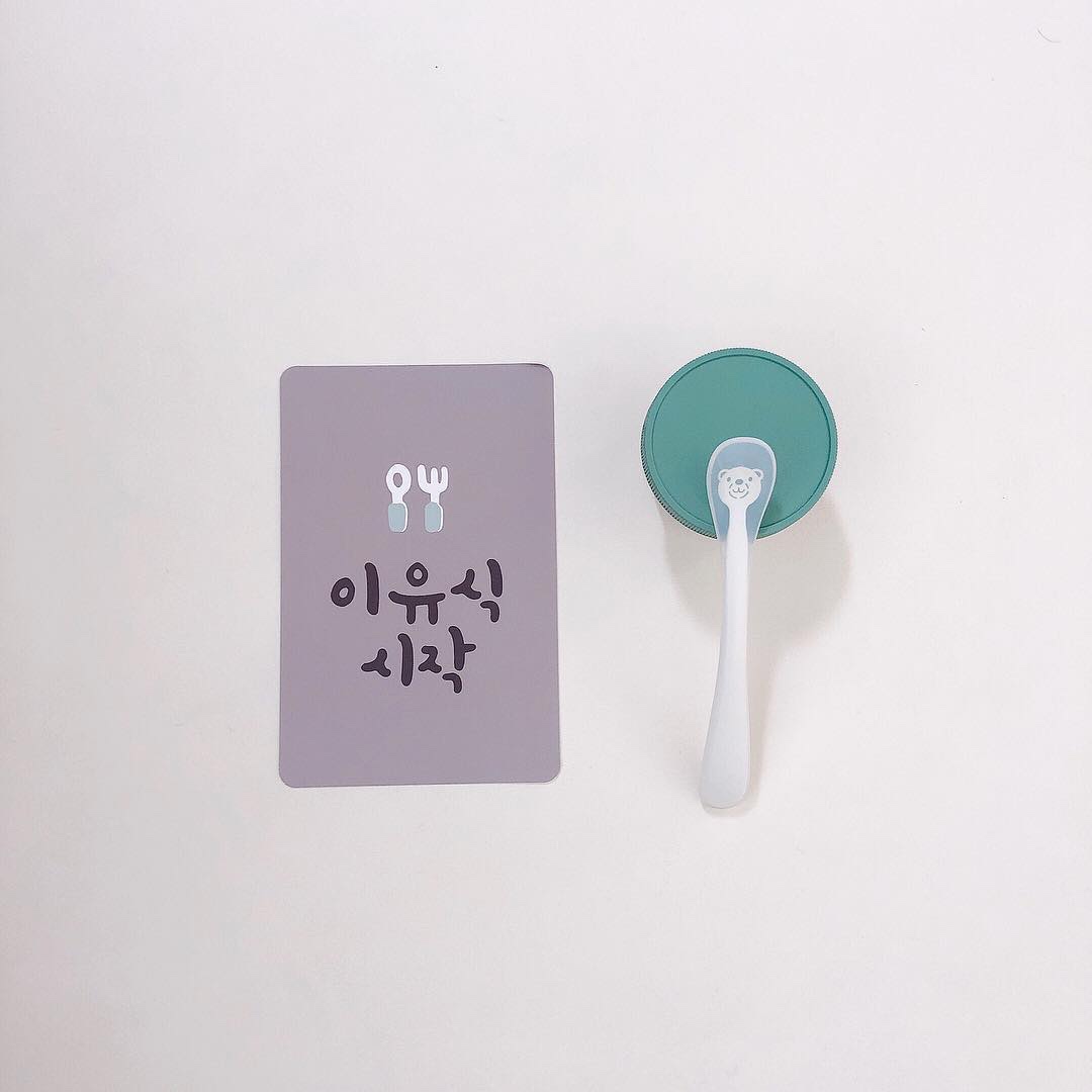 디자인앤쿠 화이트 애니멀 이유식 스푼 3종 세트 - 상세 이미지 4