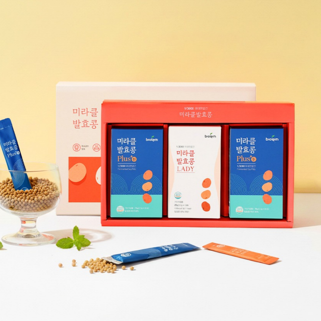 청국장환 프리미엄 선물세트 미라클발효콩 - 상품 이미지