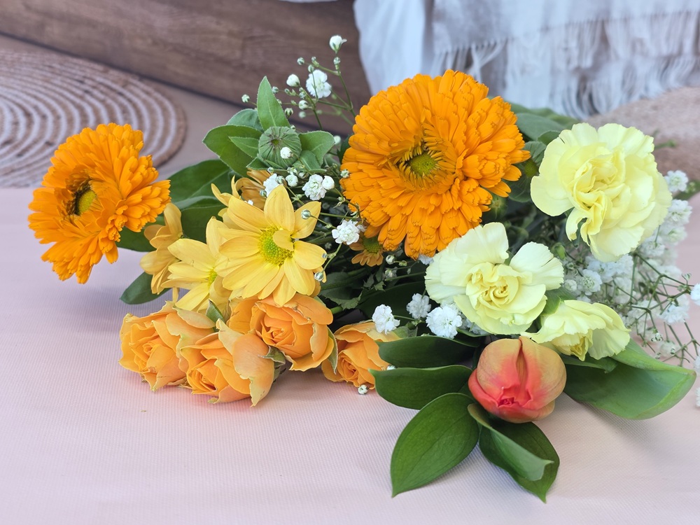 유스풀몰 이달의꽃 소형 꽃배달 꽃 생화 택배 정기구독