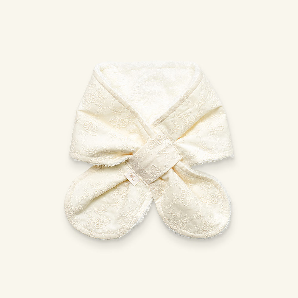 유럽풍 아기 겨울 필수템 빌리 로벨리아 스노우 목도리&장갑 등원룩 극세사 신생아 손싸개