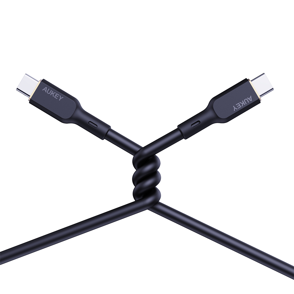 아오키 써클릿 블링크 100W USB-C to C 초고속 충전케이블 1M 블랙 CB-SCC101 - 상세 이미지 4