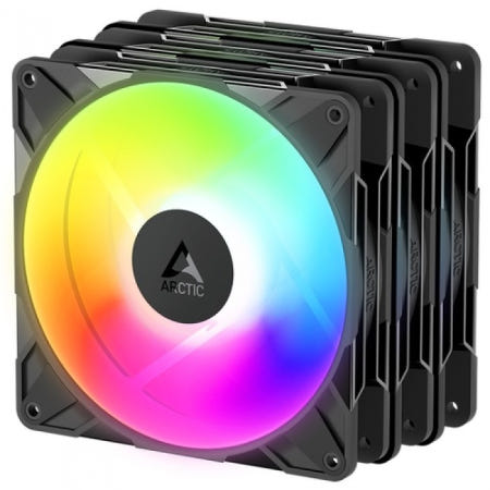 ARCTIC P14 Pro A-RGB Reverse 3팩 블랙 케이스 쿨러