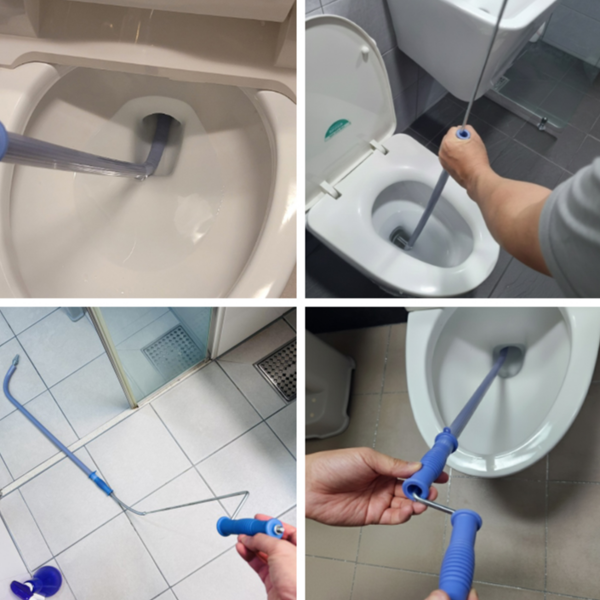 막힘 만능 관통기 배관 변기 뚫어뻥 싱크대 하수구 - 상품 이미지
