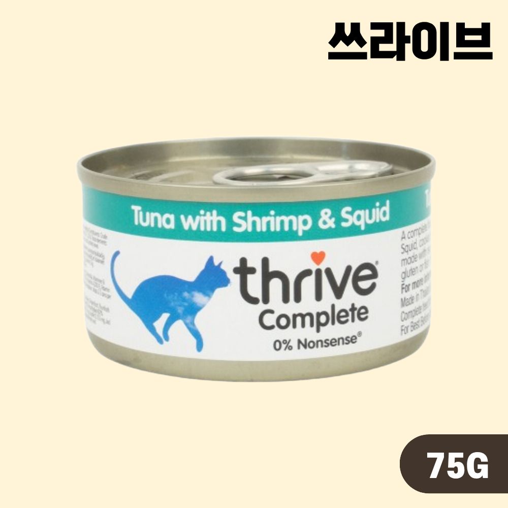 [+N포인트] 쓰라이브 캣 습식 캔 주식캔 6종(랜덤) 콤보, 75g, 12개 - 상세 이미지 5