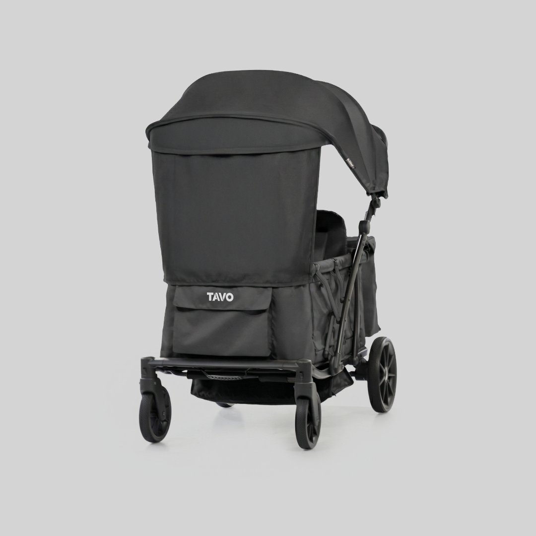 [누비앤타보] TAVO 웨건GT 유모차형 웨건 디럭스급 연년생 등하원용 GT3 블랙+사은품세트