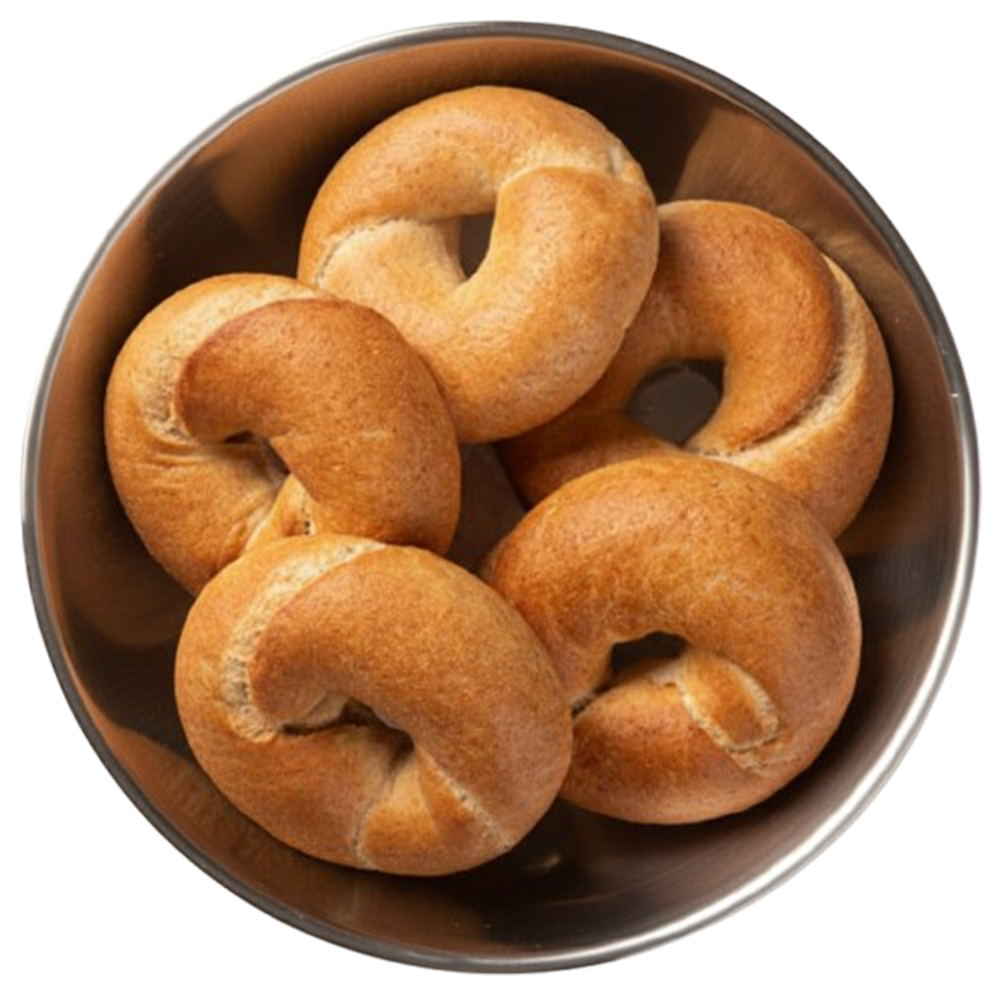 [억수로상회] 베이직 베이글 (통밀 20%함량) 720g(6개입) - 상품 이미지