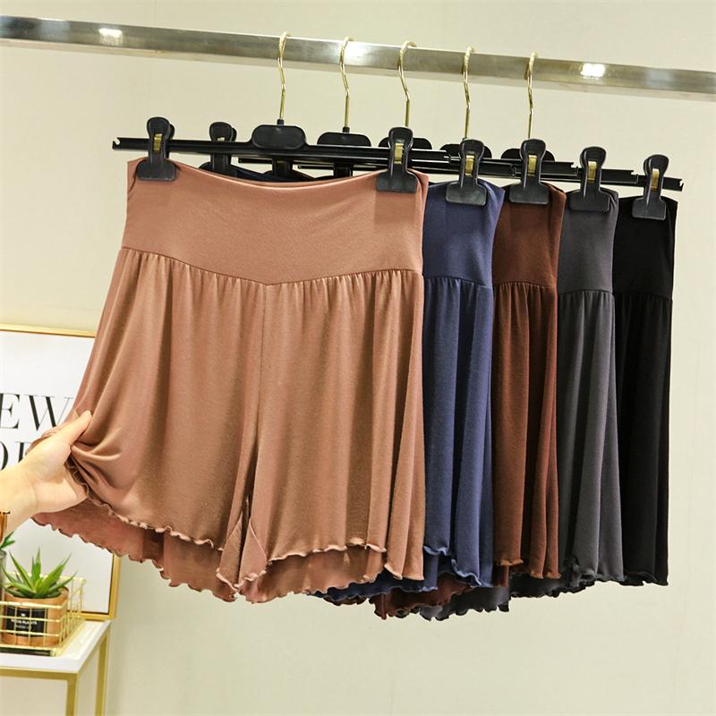 연습복 팬츠 연습용 발레 반바지 허리 고무줄 워밍업 블랙 m 40.0-50.0kg - 상세 이미지 5