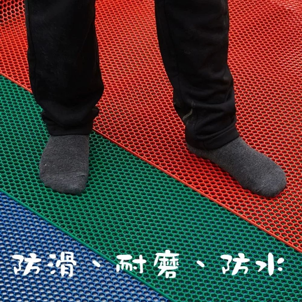 벌집 수영장 논슬립 육각 패드 미끄럼방지 고무매트 PVC - 상세 이미지 4