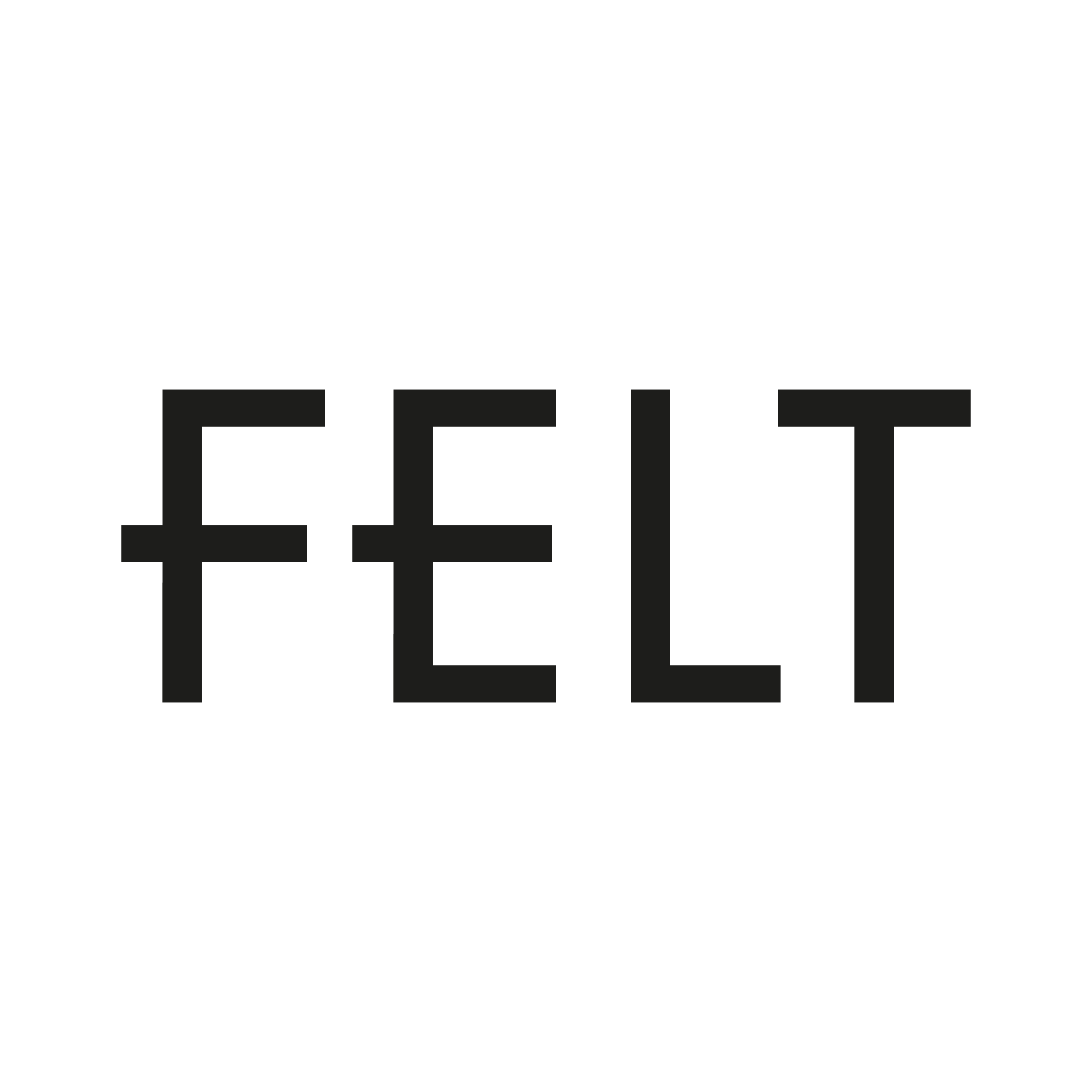 펠트커피 스토어 로고