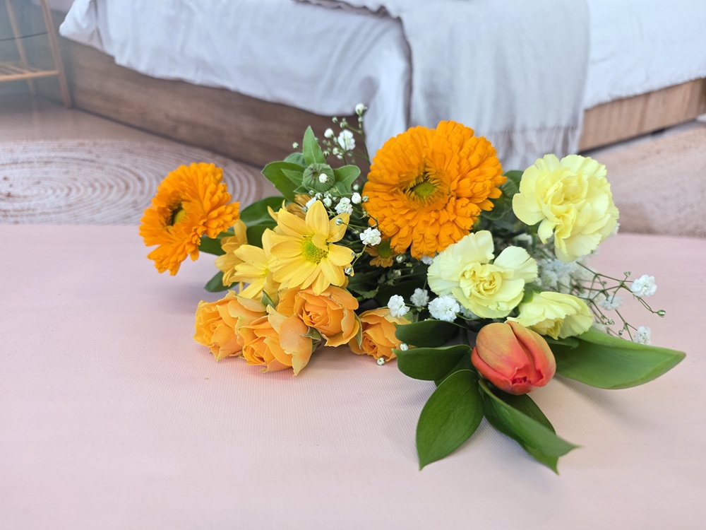 유스풀몰 이달의꽃 소형 꽃배달 꽃 생화 택배 정기구독