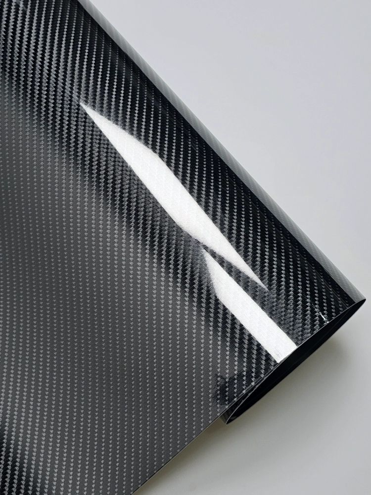 카본 랩핑지 자동차 랩핑필름 랩핑 스티커 차량 시트지 PET 6D 카본파이버 152cm x 1m - 상품 이미지