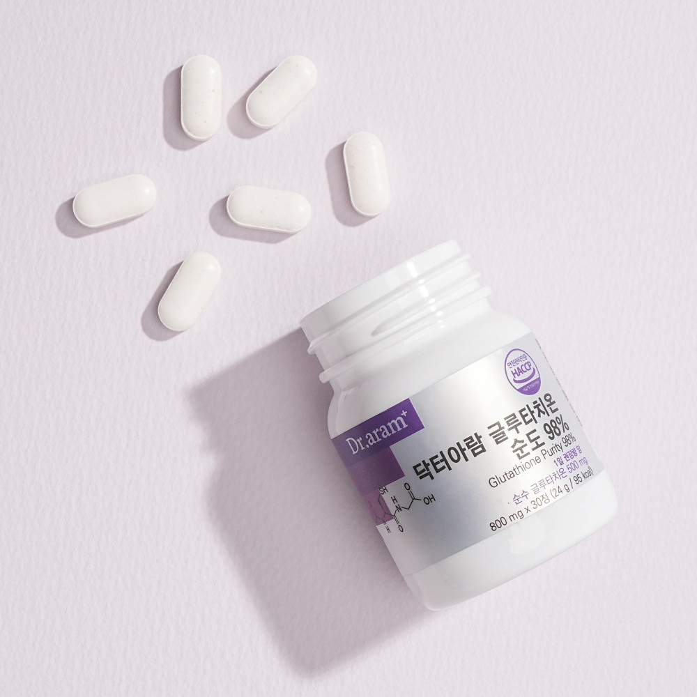 닥터아람 글루타치온 순도 98% 800mg 30정, 1개 - 상세 이미지 4