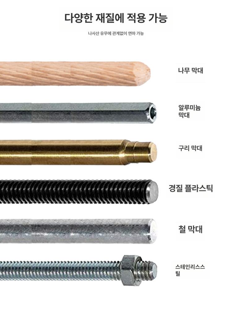 디버링 비트 스테인리스용 제거 육각 생크 모따기 트리머 강화형 육각 샹크 5-20mm클램핑 - 상세 이미지 5