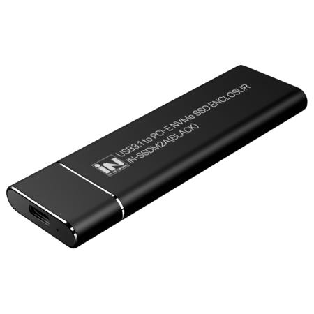 USB3.1 M.2 SSD 케이스 블랙 IN-SSDM2A
