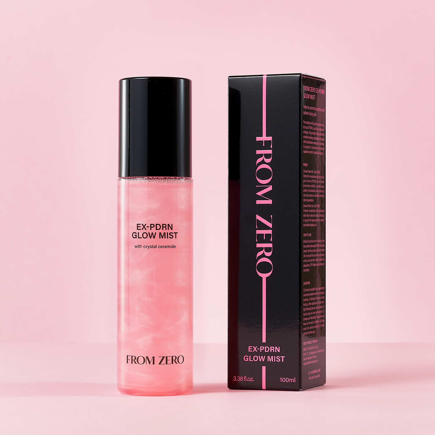 프롬제로 EX-PDRN 글로우 미스트 100ml 식물성 PDRN 엑소좀 콜라겐 물광 토너미스트 - 상세 이미지 2