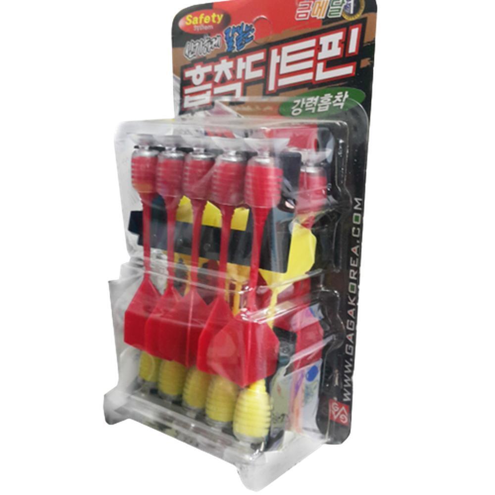 리필 다트 흡착핀 장난감 유리창 냉장고 부착 15입