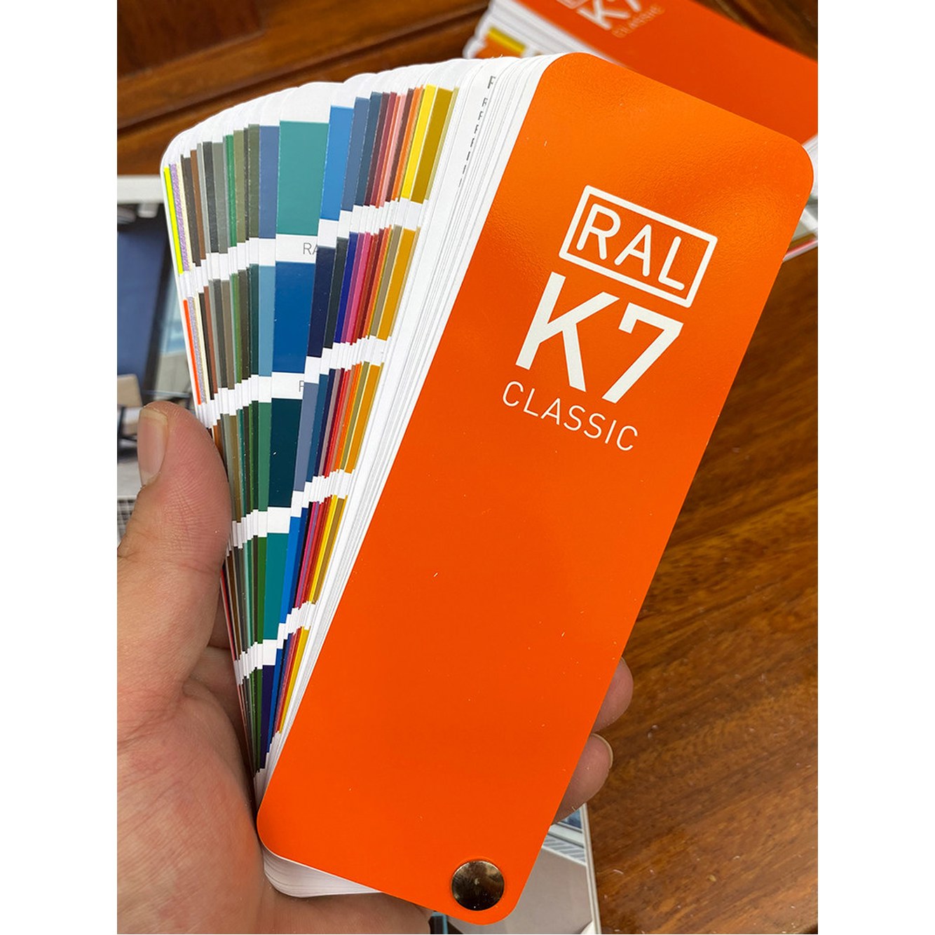 2022년 RAL 칼라카드 조색표 플라스틱 네일 칼라칩 K7 국가표준 K5 색상칩 컬러표 - 상세 이미지 2