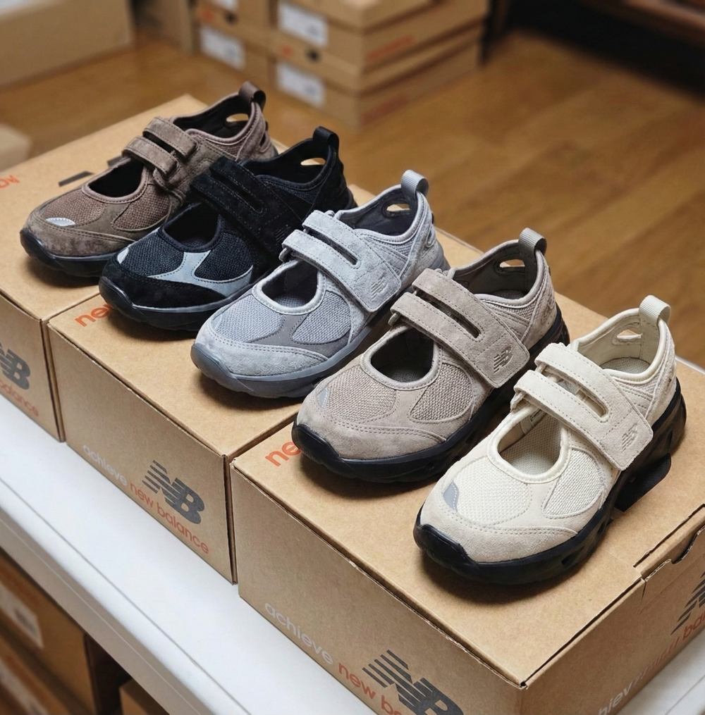 국내매장판 뉴발란스 브리즈 메리제인 스트랩 샌들 여성 슈즈 SD2203