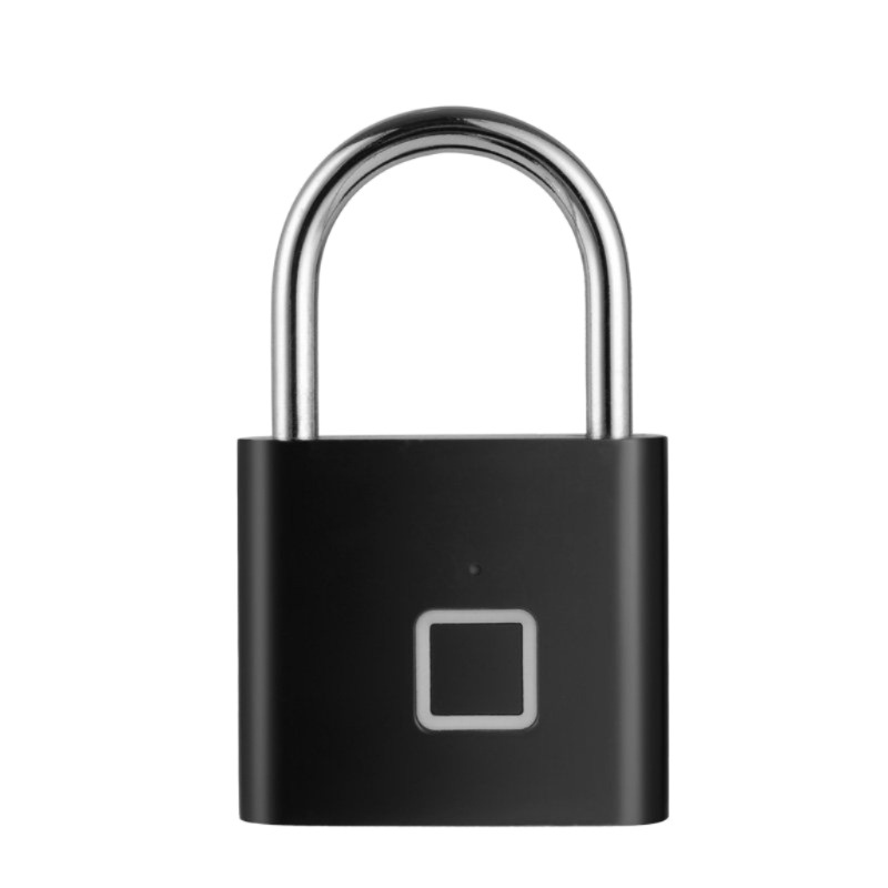 스마트 지문 자물쇠 잠금 잠금장치 스마트락 보안 도난 방수 캐비닛 충전식 지문인식 블랙 Micro USB 10지문 - 상세 이미지 5