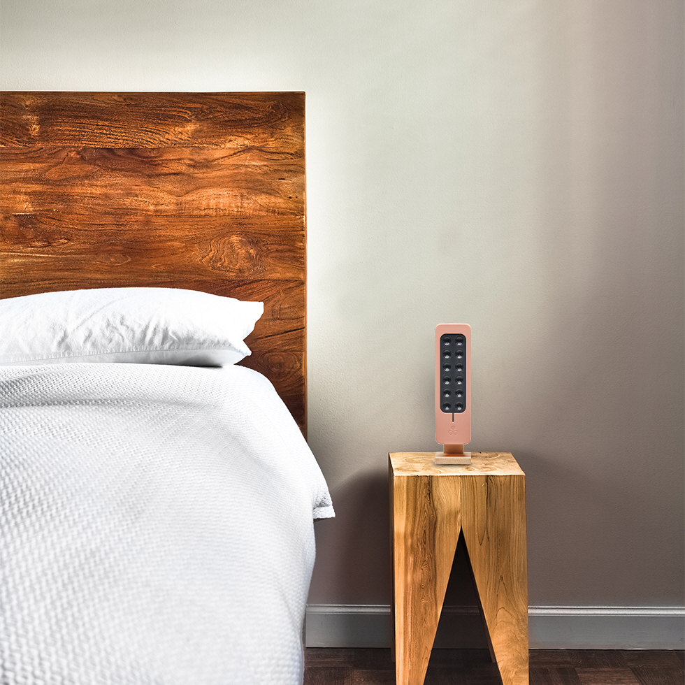 테코야 룸 200 블랙 필터없는 공기청정기 음이온 공기살균기 미세먼지 소형 원룸 아기방