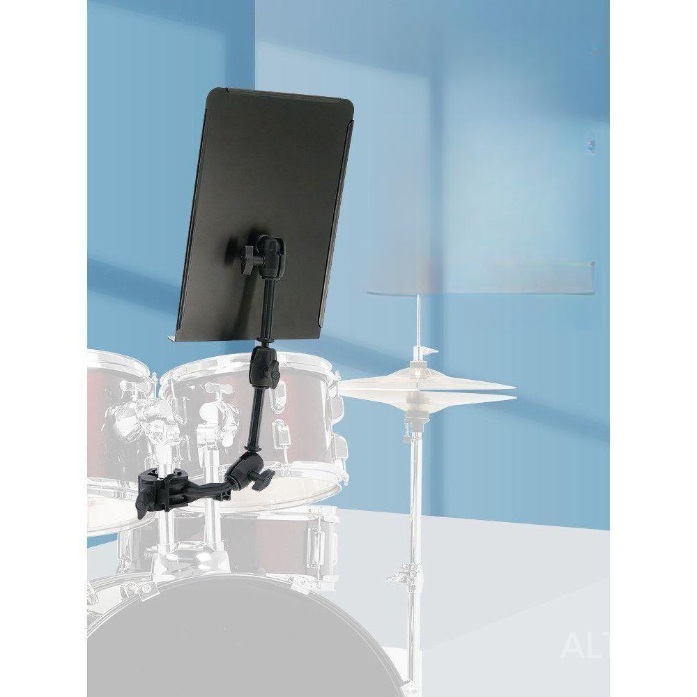 드럼 보면대 악보 태블릿 휴대용 받침대 거치대 음악 악보거치대 공연 밴드 클램프 클램프 온 2단 바늘 - 상세 이미지 2