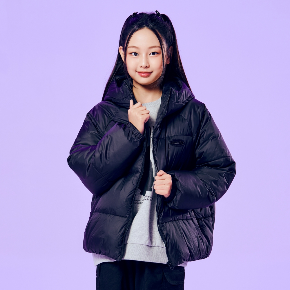 [온라인단독][더데이걸] 후드 숏패딩 TGJP24T1E - 상세 이미지 2