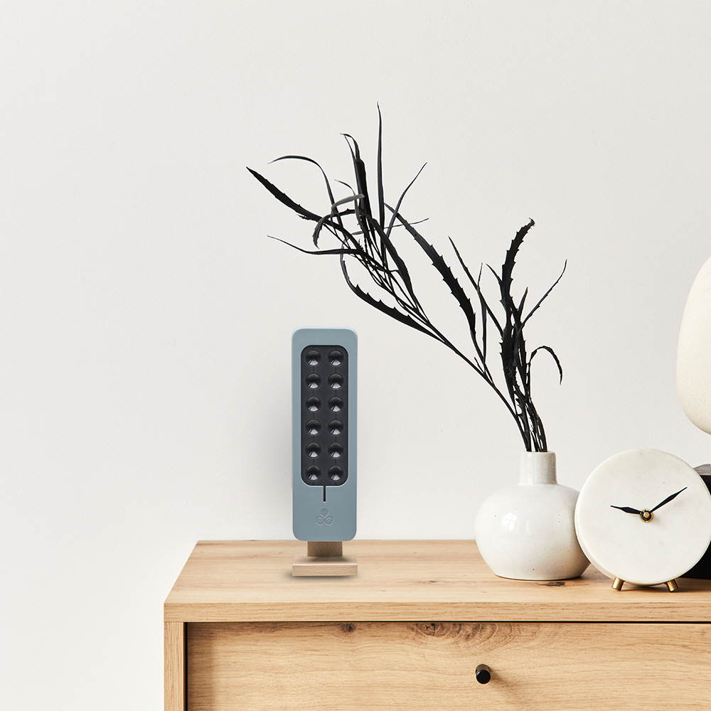 테코야 룸 200 블랙 필터없는 공기청정기 음이온 공기살균기 미세먼지 소형 원룸 아기방