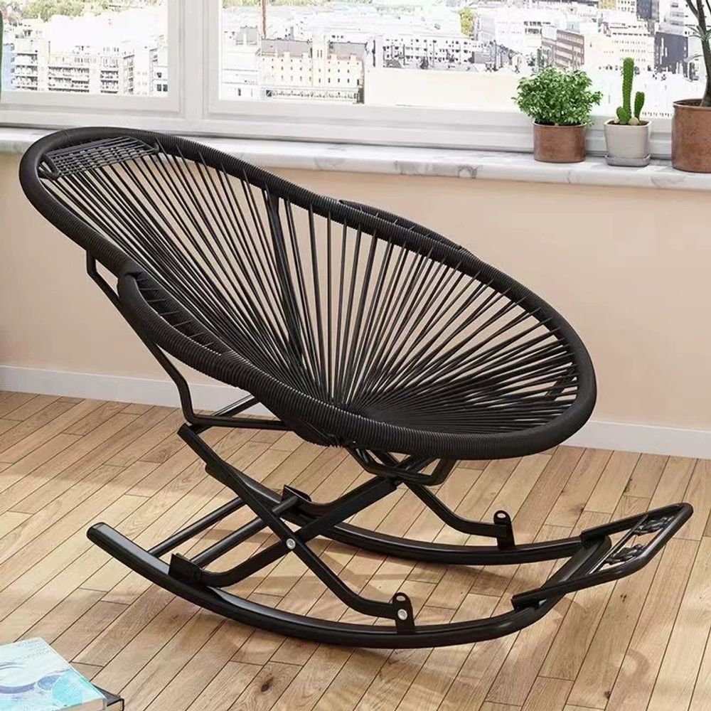 그물의자 라탄 와이어 등나무 계란형 스윙 풀빌라 공예 - 상품 이미지