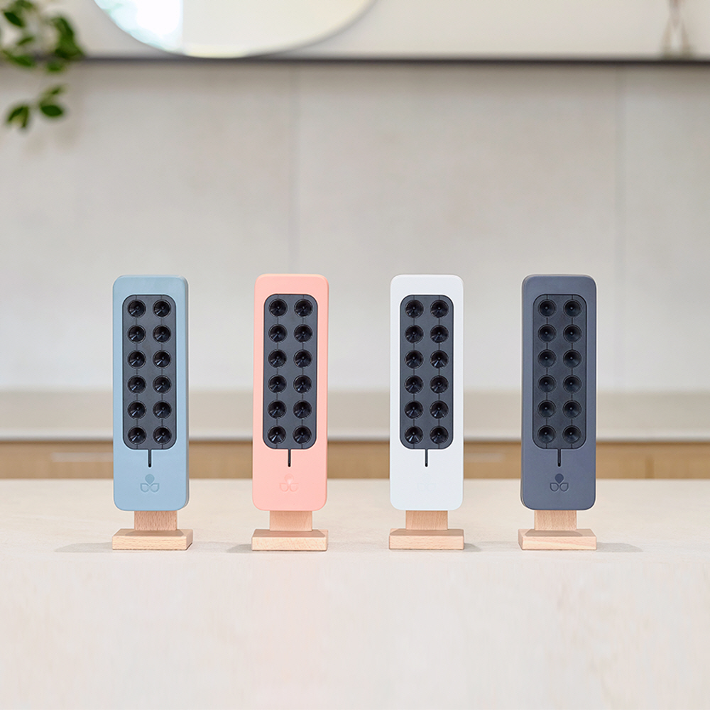 테코야 룸 200 블랙 필터없는 공기청정기 음이온 공기살균기 미세먼지 소형 원룸 아기방