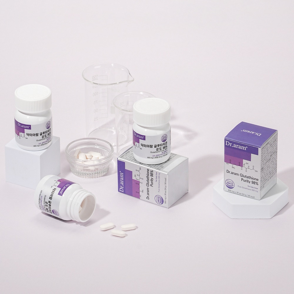 닥터아람 글루타치온 순도 98% 800mg 30정, 1개 - 상세 이미지 5