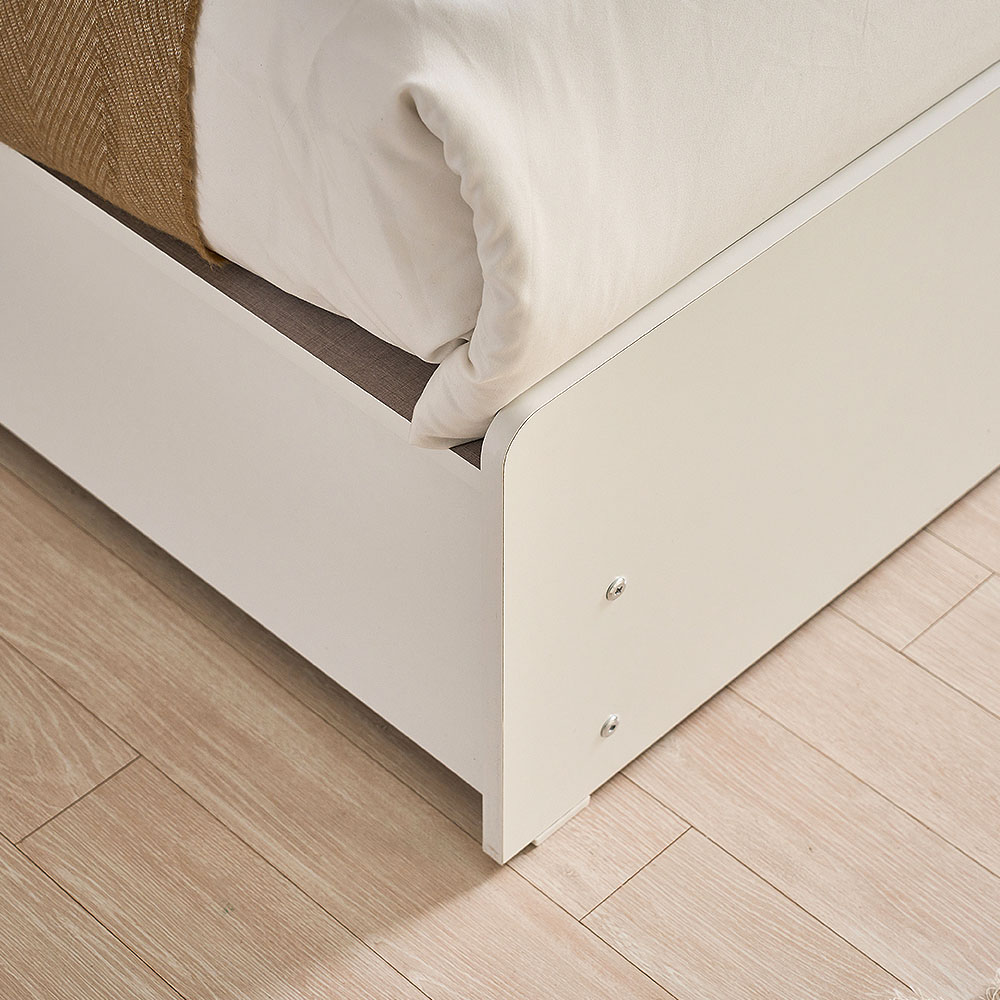 장인가구 페이즈 무헤드 평상형 서랍 수납 침대프레임 K 포켓 (높이 230,주문제작)