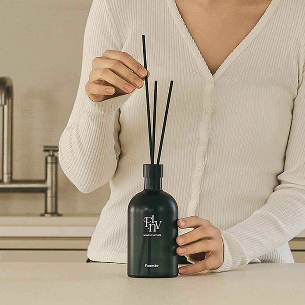 1+1 포뉴레브 모먼트 디퓨저 시간의 숲  500ml 대용량 집들이 선물 호텔 화장실 집 방향제 이미지 3