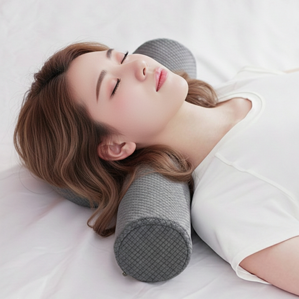 띵덕 일자목 경추베개 거북목 낮은 목베개 숙면 수면 편한 배게