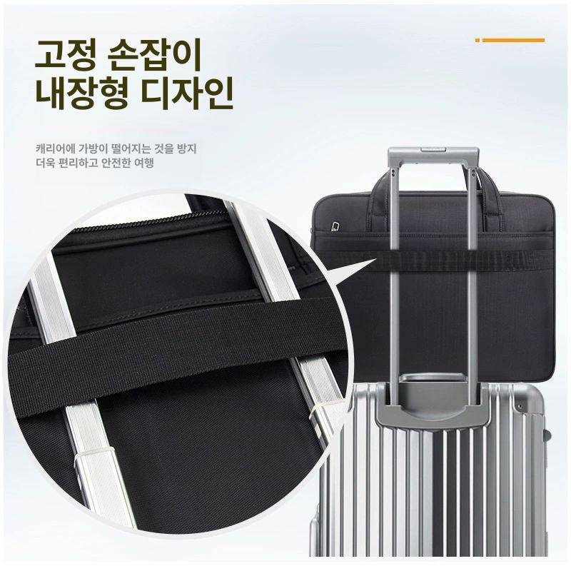 대형 서류 가방 사무용 노트북 수납 여행 업무용 직장인 대 - 상세 이미지 2