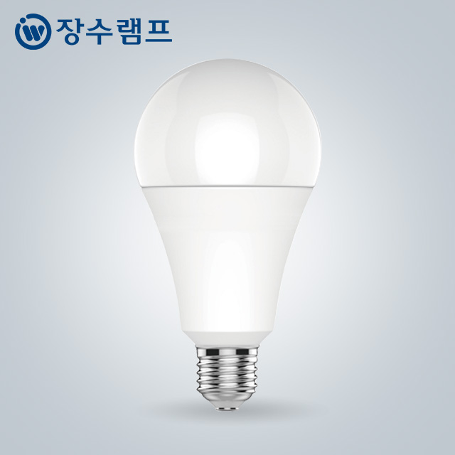 장수램프 LED 전구 벌브 A19 LED램프 15W, 주광색 - 상품 이미지
