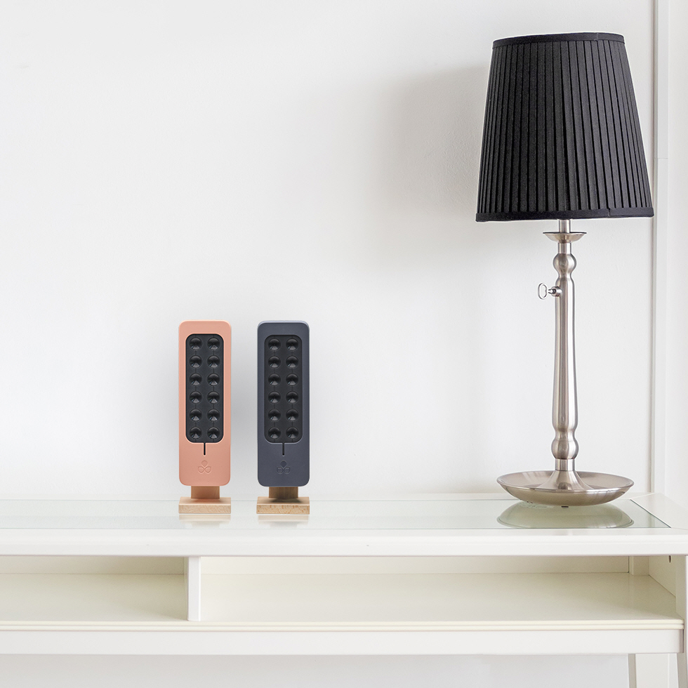 테코야 룸 200 블랙 필터없는 공기청정기 음이온 공기살균기 미세먼지 소형 원룸 아기방