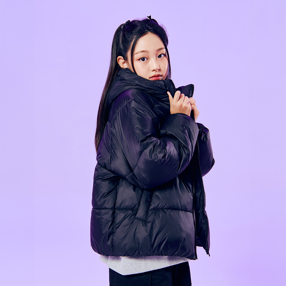 [온라인단독][더데이걸] 후드 숏패딩 TGJP24T1E 이미지 7