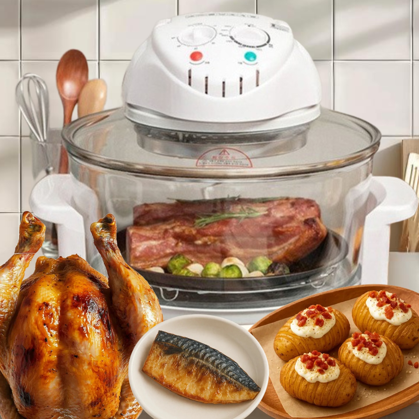 광파오븐렌지 대용량 치킨 피자 멀티오븐 광파오븐기