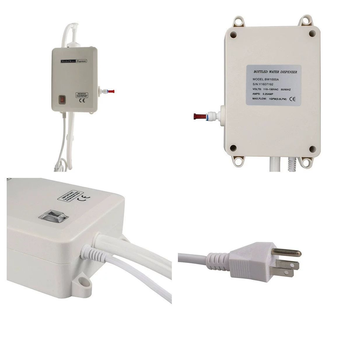 어항 마사지 대나무 스프레이 호스 수심 물통 플러그인 bw2000a 220v - 상세 이미지 4