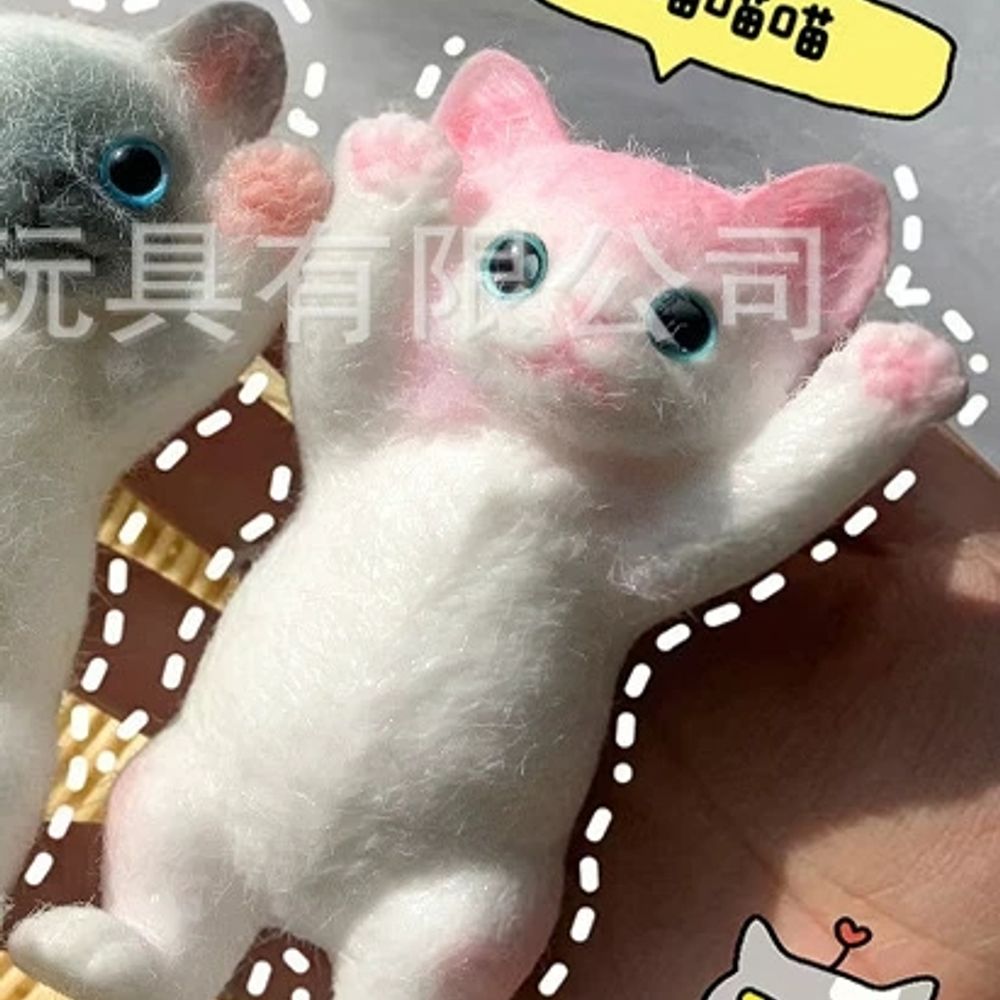 손으로 말랑이 오뜨 모찌 고양이 장인이 만든 모형완구 - 상품 이미지