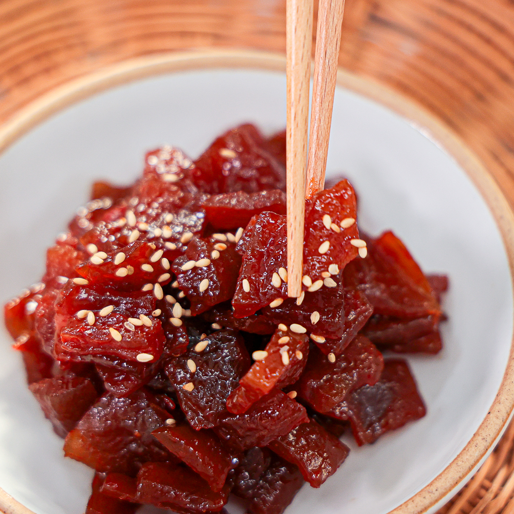 썰어서 무친 고추장 무장아찌 순창 장담아전통식품 500g, 1개 이미지 6