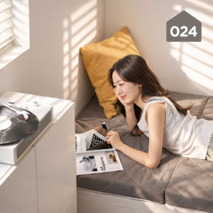 024홈 미니멀 단단한 손잡이 3단 접이식 토퍼 매트리스 8cm 멀티싱글 솔직 후기 | 실제 배치 사진 포함 - 상품 이미지 4