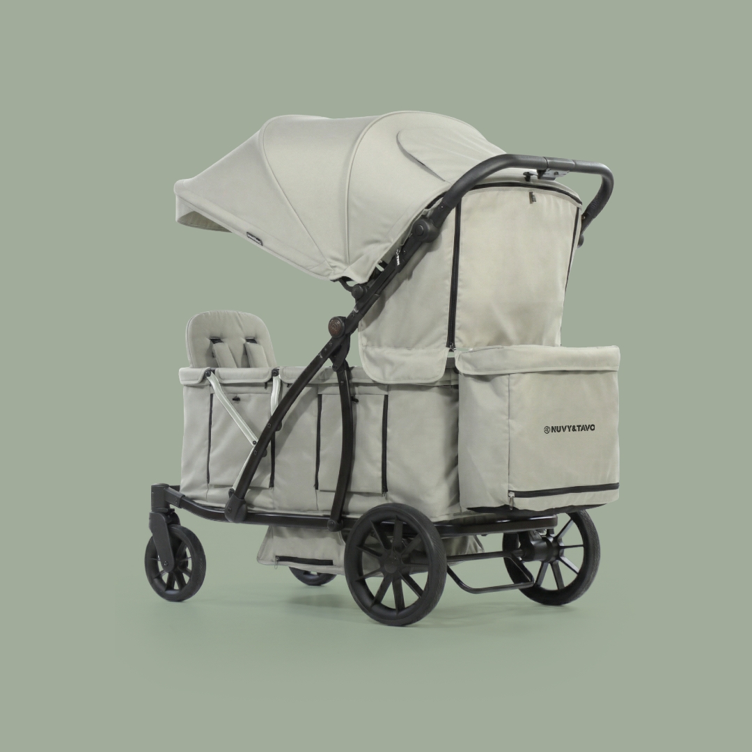 [누비앤타보] TAVO 웨건GT 유모차형 디럭스급 등하원용 유아웨건 GT3 그린+사은품세트