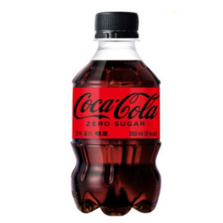 루리점빵 제로 코카콜라 페트 300ml 24개 제로탄산음료