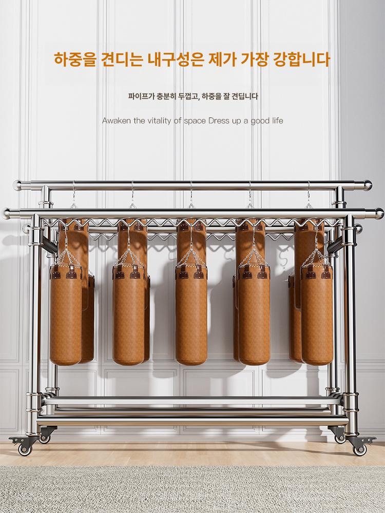 빨래 건조대 수건 가정용 신발 이동식 이불 대형 야외 두꺼운 28 없음 바퀴 대형 - 상세 이미지 2
