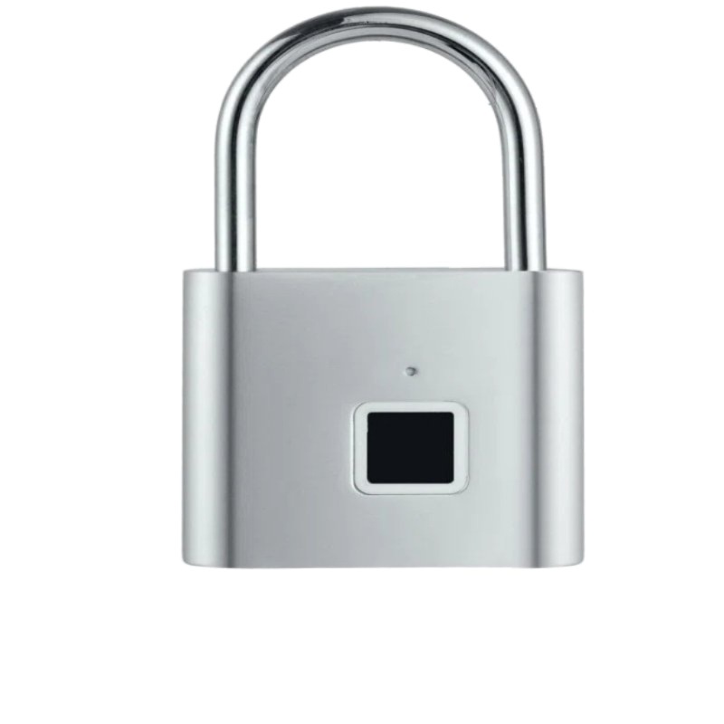 스마트 지문 자물쇠 잠금 잠금장치 스마트락 보안 도난 방수 캐비닛 충전식 지문인식 블랙 Micro USB 10지문 - 상세 이미지 3